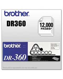 BRTDR360 DR360 DRUM UNIT, 12000 PAGE-YIELD