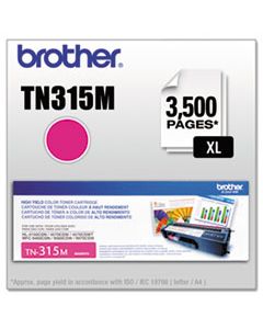 BRTTN315M TN315M HIGH-YIELD TONER, 3500 PAGE-YIELD, MAGENTA