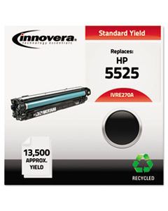 IVRE270A REMANUFACTURED CE270A (650A) TONER, 13500 PAGE-YIELD, BLACK