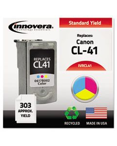 IVRCL41 REMANUFACTURED 0617B002 (CL-41) INK, 303 PAGE-YIELD, TRI-COLOR