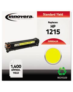 IVRB542A REMANUFACTURED CB542A (125A) TONER, 1400 PAGE-YIELD, YELLOW