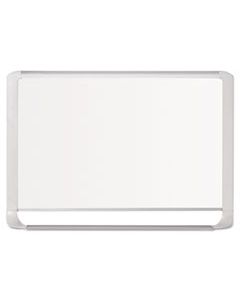 BVCMVI210205 LACQUERED STEEL MAGNETIC DRY ERASE BOARD, 48 X 96, SILVER/WHITE