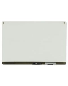 ICE31190 CLARITY GLASS PERSONAL DRY ERASE BOARDS, ULTRA-WHITE BACKING, 36 X 24