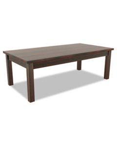 ALEVA7548MY ALERA VALENCIA SERIES OCCASIONAL TABLE, RECTANGLE, 47 1/4W X 19 1/8D X 16 3/8H, MAHOGANY