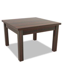 ALEVA7520MY ALERA VALENCIA SERIES OCCASIONAL TABLE, RECTANGLE,23-5/8W X20D X20-3/8H,MAHOGANY