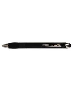 ZEB33311 STYLUSPEN RETRACTABLE BALLPOINT PEN/STYLUS, BLACK