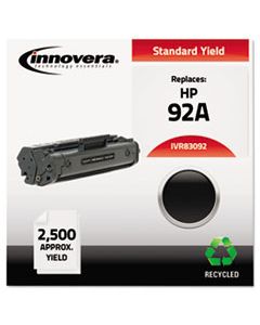 IVR83092 REMANUFACTURED 4092A (92A) TONER, 2500 PAGE-YIELD, BLACK