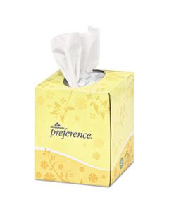 GPC462 PREFERENCE CUBE BOX FACIAL TISSUE, 2-PLY, WHITE, 100 SHEETS/BOX, 36 BOXES/CARTON