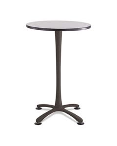SAF2463BL CHA-CHA BISTRO HEIGHT TABLE BASE, X-STYLE, STEEL, 42" HIGH, BLACK
