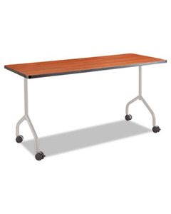 SAF2075SL IMPROMPTU SERIES T-LEG TABLE BASE, STEEL, 5 1/4W X 5 1/4D X 28H, SILVER