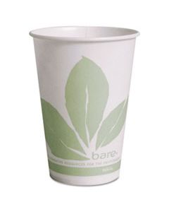 SCCR10NBBBB TREATED PAPER COLD CUPS, 10 OZ, 2000/CARTON