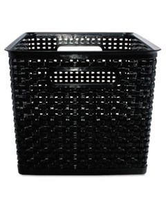 AVT40328 WEAVE BINS, 13.88" X 10.75" X 8.75", BLACK, 2/PACK