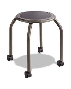 DIESEL INDUSTRIAL STOOL WITH STATIONARY SEAT, 30" SEAT HEIGHT, SUPPORTS UP TO 250 LBS., PEWTER SEAT/PEWTER BACK, PEWTER BASE