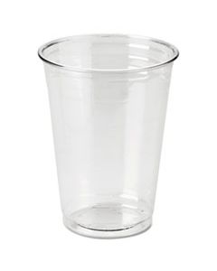 DXECP10DX CLEAR PLASTIC PETE CUPS, 10 OZ, WISESIZE, 25/PACK, 20 PACKS/CARTON