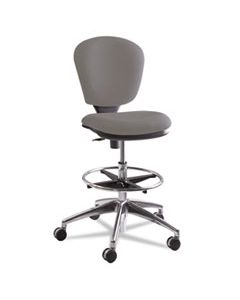 SAF3442GR METRO COLLECTION EXTENDED-HEIGHT CHAIR, SUPPORTS UP TO 250 LBS., GRAY SEAT/GRAY BACK, CHROME BASE