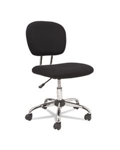 OIFMM4917 MESH TASK CHAIR, SUPPORTS UP TO 250 LBS., BLACK SEAT/BLACK BACK, CHROME BASE