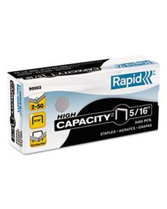 RPD90003 HIGH CAPACITY STAPLES, 0.31" LEG, 0.5" CROWN, STEEL, 5,000/BOX