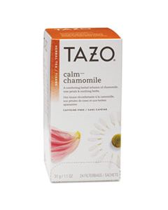 TZO149901 TEA BAGS, CALM CHAMOMILE, 24/BOX