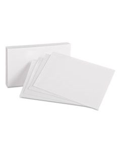OXF40 UNRULED INDEX CARDS, 4 X 6, WHITE, 100/PACK