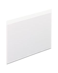 PFX99376 SELF-ADHESIVE POCKETS, 4 X 6, CLEAR FRONT/WHITE BACKING, 100/BOX
