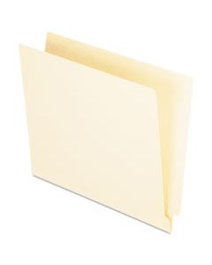 PFXH110 MANILA END TAB FOLDERS, 9.5" FRONT, 1-PLY STRAIGHT TABS, LETTER SIZE, 100/BOX