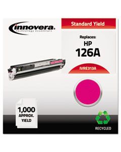 IVRE313A REMANUFACTURED CE313A (126A) TONER, 1000 PAGE-YIELD, MAGENTA