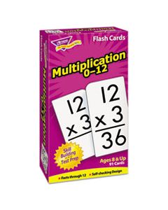 TEPT53105 SKILL DRILL FLASH CARDS, 3 X 6, MULTIPLICATION