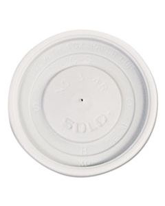 SCCVL34R0007 POLYSTYRENE VENTED HOT CUP LIDS, FITS 4 OZ CUPS, WHITE, 100/PACK, 10 PACKS/CARTON