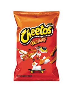 LAY44366 CRUNCHY CHEESE FLAVORED SNACKS, 2 OZ BAG, 64/CARTON