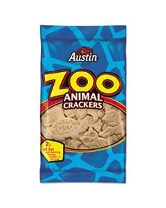 KEB40975 ZOO ANIMAL CRACKERS, ORIGINAL, 2OZ PACK, 80/CARTON