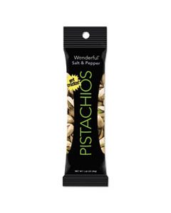 PAM072142WTV WONDERFUL PISTACHIOS, DRY ROASTED AND SALTED, 5 OZ, 8/BOX