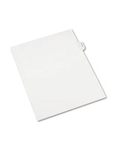 AVE82119 ALLSTATE-STYLE LEGAL SIDE TAB DIVIDERS, EXHIBIT M, LETTER, WHITE, 25/PACK