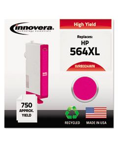 IVRB324WNC REMANUFACTURED CB324WN (564XL) HIGH-YIELD INK, 750 PAGE-YIELD, MAGENTA