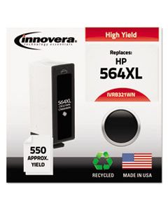 IVRB321WNC REMANUFACTURED CB321WN (564XL) HIGH-YIELD INK, 550 PAGE-YIELD, BLACK