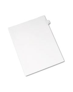 AVE82166 PREPRINTED LEGAL EXHIBIT SIDE TAB INDEX DIVIDERS, ALLSTATE STYLE, 26-TAB, D, 11 X 8.5, WHITE, 25/PACK