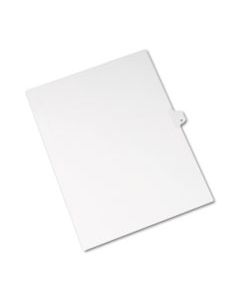 AVE82175 PREPRINTED LEGAL EXHIBIT SIDE TAB INDEX DIVIDERS, ALLSTATE STYLE, 26-TAB, M, 11 X 8.5, WHITE, 25/PACK