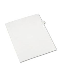 AVE82205 PREPRINTED LEGAL EXHIBIT SIDE TAB INDEX DIVIDERS, ALLSTATE STYLE, 10-TAB, 7, 11 X 8.5, WHITE, 25/PACK