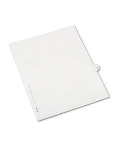 AVE82233 PREPRINTED LEGAL EXHIBIT SIDE TAB INDEX DIVIDERS, ALLSTATE STYLE, 10-TAB, 35, 11 X 8.5, WHITE, 25/PACK