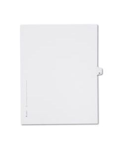 AVE82237 PREPRINTED LEGAL EXHIBIT SIDE TAB INDEX DIVIDERS, ALLSTATE STYLE, 10-TAB, 39, 11 X 8.5, WHITE, 25/PACK