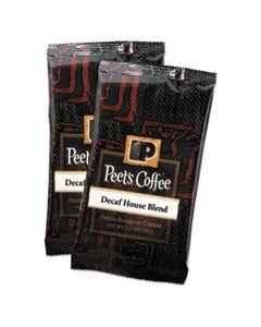 PEE504913 COFFEE PORTION PACKS, HOUSE BLEND, DECAF, 2.5 OZ FRACK PACK, 18/BOX