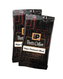 PEE504916 COFFEE PORTION PACKS, MAJOR DICKASON'S BLEND, 2.5 OZ FRACK PACK, 18/BOX