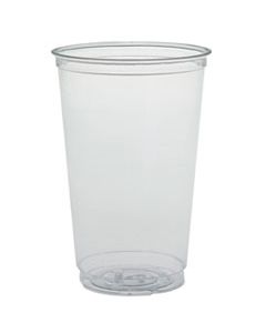 DCCTN20 ULTRA CLEAR PETE COLD CUPS, 20 OZ, CLEAR, INDIVIDUALLY WRAPPED, 50/SLEEVE, 20 SLEEVES/CARTON