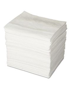 SBDENV200 ENV MAXX ENHANCED OIL-ONLY SORBENT PADS, .16GAL, 15W X 19L, WHITE, 200/BUNDLE