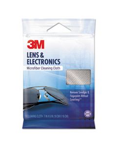 MMM11169 LENS CLEANING CLOTH, 7 1/10" X 6 3/8", BLUE