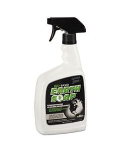 ITW27932 EARTH SOAP CONCENTRATED CLEANER/DEGREASER, 32OZ SPRAY BOTTLE, 6/CARTON