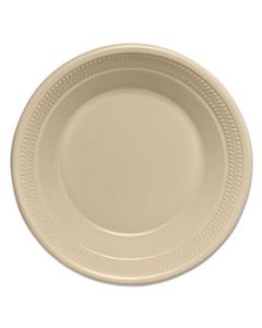 SCC30BWHSS SILENT SERVICE HEAVY FOAM DINNERWARE, BOWLS, 30 OZ, CHAMPAGNE, 125/BG, 4 BG/CT