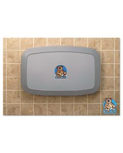 KKPKB20001 HORIZONTAL BABY CHANGING STATION, 35 X 22, GRAY