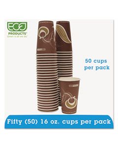 ECOEPBRHC16EWPK EVOLUTION WORLD 24% RECYCLED CONTENT HOT CUPS CONVENIENCE PACK, 16 OZ, 50/PACK