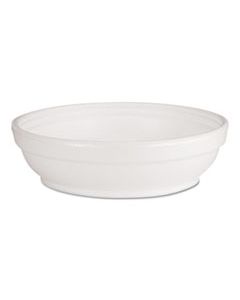 DCC5B20 INSULATED FOAM BOWLS, 5 OZ, WHITE, 50/PACK, 20 PACKS/CARTON