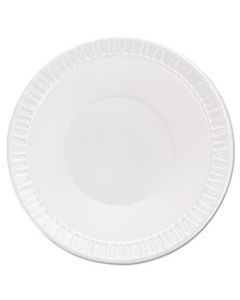 DCC5BWWQ QUIET CLASSIC LAMINATED FOAM DINNERWARE, BOWLS, 5-6 OZ, WHITE, ROUND, 125/PACK